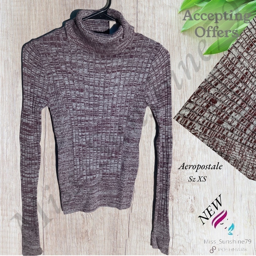 Aeropostale NEW - Sz XS - turtleneck sweater stretchy & soft